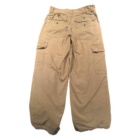Vintage Gap Heavyweight Cargo Khaki Pants Y2K Skater Double Knee 28” x 30” - Picture 3 of 7